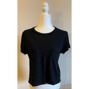 Everlane The Cotton Crop Tee, Black, S